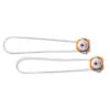 Boucle Sidi Tecno 3 System Push Longue - Orange/Blanc -Sidi boucle sidi tecno 3 system push longue orange blanc