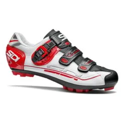 Chaussures VTT Sidi Eagle 7 SR Blanc Noir Rouge